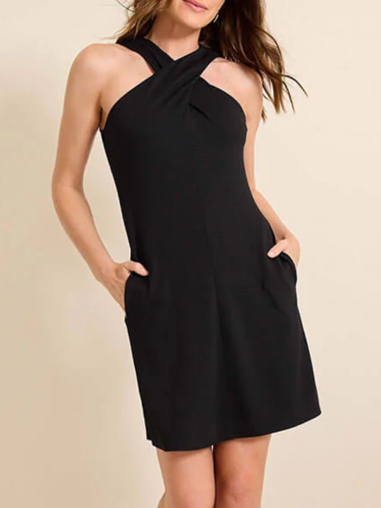 Tommy Bahama Dresses & Skirts - Tommy Bahama Island Cays High-Neck Coverup Dress